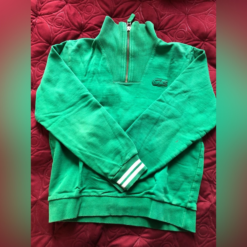 LaCoste Green long Sleeve Sport Shirt